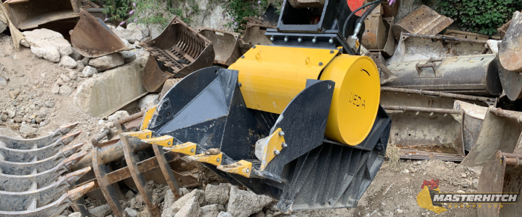 demolition attachments - crusher bucket