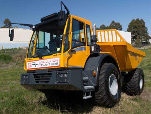 Bergmann Site Dumper The Leading Dumper of its kind | Solution Plant Hire