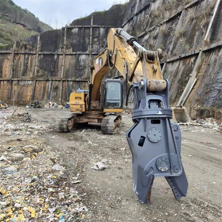 Effective Excavator Attachment for Demolishing Concrete Pulverizer