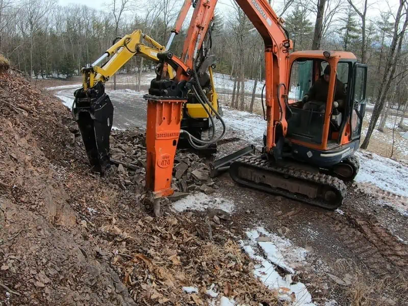 hydraulic breakers for excavators