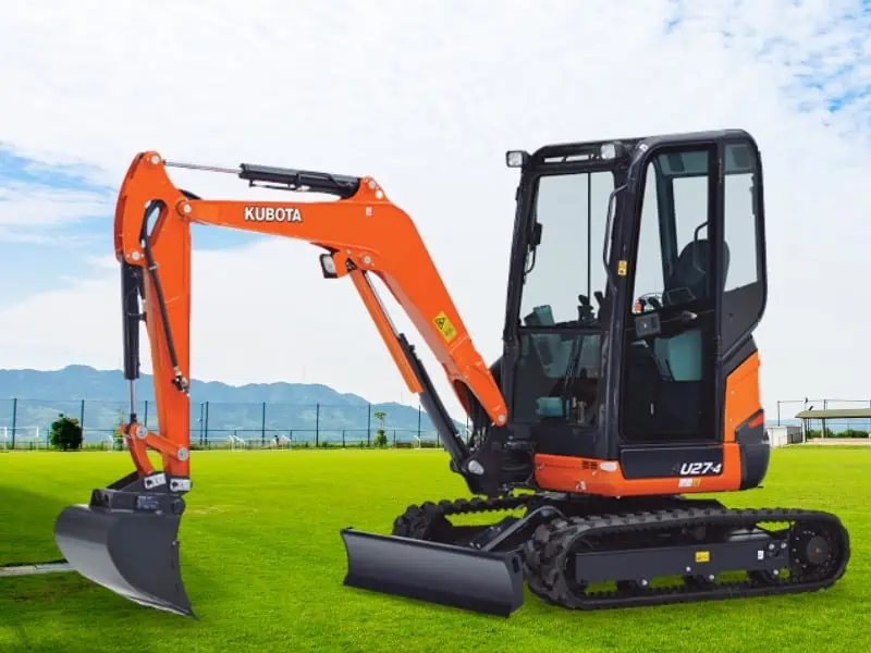 kubota mini excavators