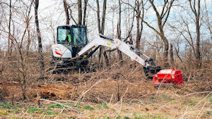 Fecon Introduces New Mulcher for Compact Excavators