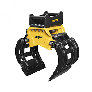 Engcon Introduces New Mini-Excavator Sorting Grab