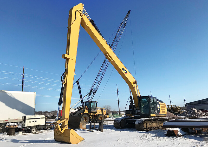 Excavator Long Reach Fronts