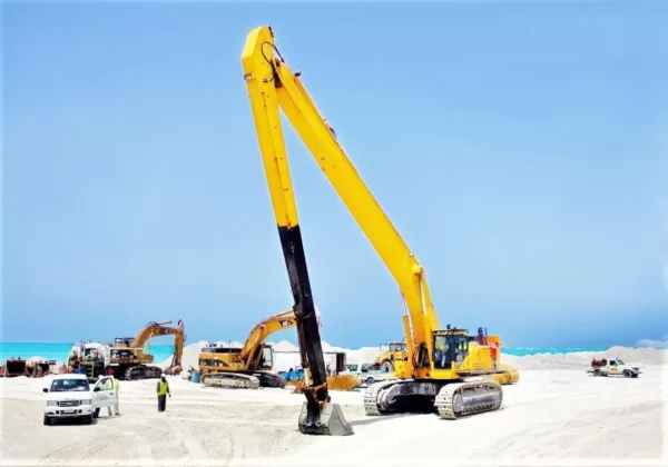 Excavator Long Reach Front