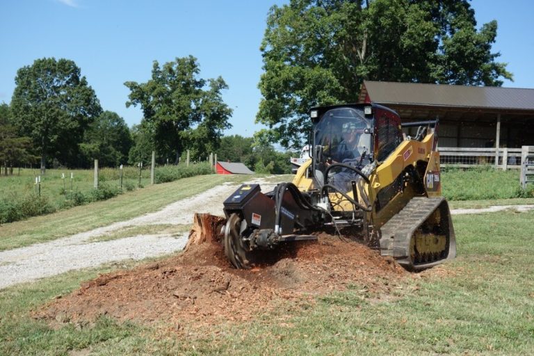 What Is the Best Stump Grinder Attachment for a Skid Steer?