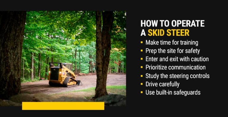 How to Operate a Cat® Skid Steer