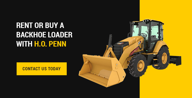 Rent or Buy a Backhoe Loader with H.O. Penn