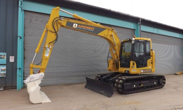 The Komatsu PC138US-10 Excavator from Ardent- Hydraulic Pulverizer