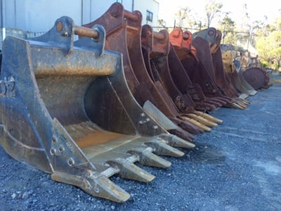 Common Digger & Excavator Attachments- Mini Excavator Bucket