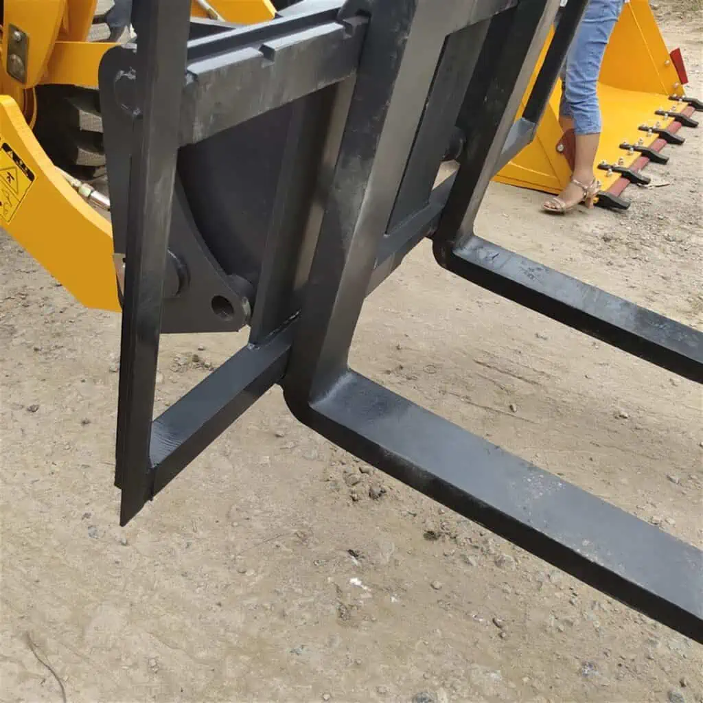 excavator fork attachment