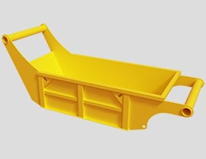 mini excavator bedding box