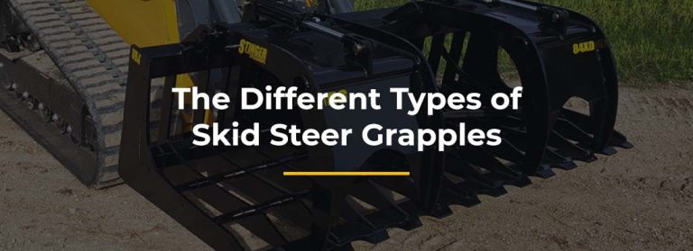 Choosing a Skid Steer Grapple That’s Right for You