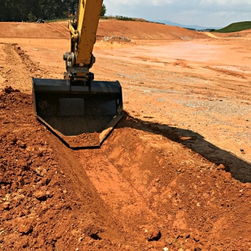 v bucket for excavator
