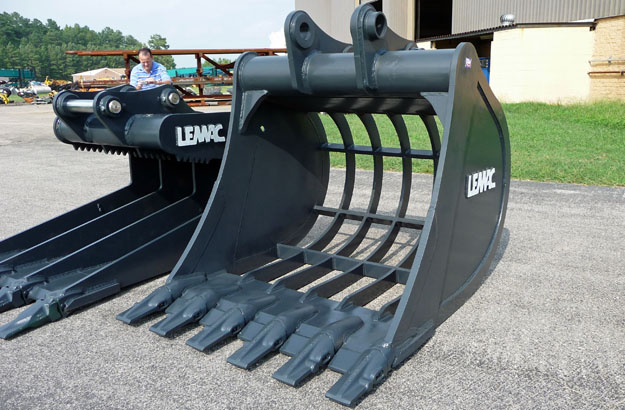 excavator skeleton bucket
