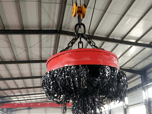 lifting electromagnet
hydraulic scrap magnet