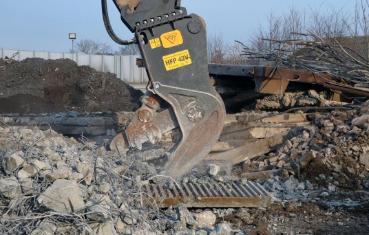 concrete pulverizer for excavator
